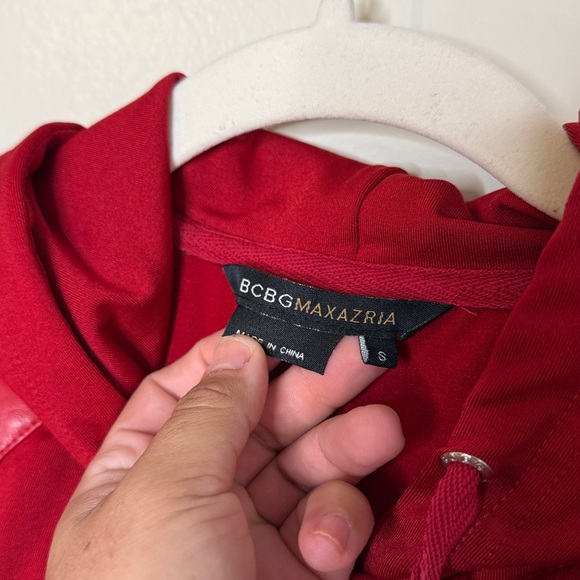 BCBG | Red Zip up Jacket - Picture 4 of 4